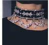 Choker-Halsketten, Strass-Statement-Kristall-Edelstein, Luxus-Velours-Kragen-Chocker, klobige Y-Halskette, Damen-Schmuck-Accessoires, Halsband Gord22