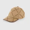 Ball Caps Designer Baseball Cap caps hoeden voor mannen Dames hoeden Pet luxe jumbo fraise snake tijger bij Zonnehoeden Verstelbaar DJ4L