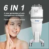 Uso de spa multifuncional atualizado Use M6 Máquina facial de microdermoabrasão 6 em 1 Limpeza profunda facial Dermoabrasão hidabrasão água oxigênio Plasma Pen Pen Equipamento