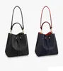 M45306 M45256 Ladies men Fashion Casual Designe Luxury Bucket Bag Shoulder Bags Cross body High Quality TOP 7A NEONOE MM Handbag Purse Pouch navy black white