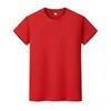 Hoogwaardige katoenen bodem T -shirts voor heren en vrouwen multicolor optionele plus maten 3xl 4xl 5xl