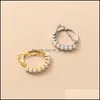 Klusterringar smycken äkta 925 Sterling Sier Seashell Pearl Chain Open Ring Korean Stil Dubbelskikt justerbar för kvinnor Drop Deliver
