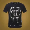 Camiseta Phillip Plain Hot Designer Skull Diamond de manga corta para hombre, camiseta de la marca Dollar Brown Bear, camiseta de calaveras de alta calidad con cuello redondoasxhh