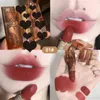 립글로스 매트 립스틱 앰버 투명 사각 튜브 방수 방수 긴 지속적인 비 스틱 컵 색조 한국 화장품 슬립
