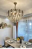 Lustre en cristal de luxe atmosphère salon lampadaire moderne chambre cuisine lumière salle à manger pendentif lightsart