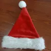 Christmas Decoration Ornaments Christmas Party Hats Santa Claus Red Adult Kid Festive Plush Caps