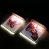 Lampe 3D personnalisée couleur personnalisée UV Po chambre veilleuse mariage anniversaire anniversaire vacances cadeau décor à la maison 220623