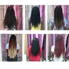 22 인치 프리 꼬인 열정 트위스트 크로 셰 뜨개질 머리카락 Ombre Bohemian Synthetic Braiding Extensions for Black Women Expo City 220610