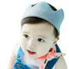 Crown Baby Hats Fotografia Photography Akcesoria do włosów Zimowa dzika nowonarodna dziewczyna pałąki głowicy turban niemowlęcy czapka maluch enfant 149 e3