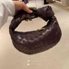 Venetassbottegass handväskor Designer Italien köper kvinnor mini jodie fårskinn vävd axelväska äkta läder cy