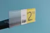 Prijskaartframe 4*10 cm plank spreker gegevens strip label houder clip strip snap -signage displays