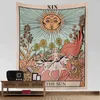 Sepyue Mandala Tapestry Card Card Wanging Astrology Прорология Пророчество Колдовство.