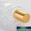 Portable Glass Roller Bottle Mini Glass Bottles With Stainless Steel Roller Balls For Essential Oils Perfumes