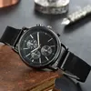 Watches Wristwatch Luxury Designer Fashion Brand Men's Watch Hot Belt Display Big Business Set