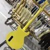 Custom 1959 Junior DC TV Yellow Cream Relicelectric Guitar One Piece Mahoni Body Neck