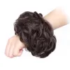 Extensions de chignon de cheveux en désordre 3pcs Curly Wavy Synthetic Chignon Coiffeur Scrunchies Scrunchy Updo pour les femmes BS14