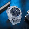 Skmei Mens Watch Fashion Sports военный кварц цифровой водонепроницаемый плавание. Проводители.