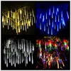 Dizeler Tüpler Led Meteor Duş Peri Işıkları Çelenk Noel Ağacı Dekorasyonları Açık Tatil Düğün Ev Bahçesi Sokak Aydınlık