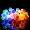 Strings 30/50 Globes LED Ball Garland Copper Wire Fairy Lights String With Remote 8 Mode For Christmas Party Wedding Holiday DecorationLED S