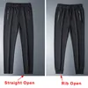 Летние дышащие сетки черные спортивные штаны Мужчины Joggers Sportswear Baggy брюки мужские повседневные трековые штаны плюс размер 7xL 8XL 9XL 220330