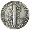 США Mercury Dime 1924 P/S/D Серебряная покрытая ремесленная копия монеты металлы.
