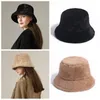 TON Femmes Feutre Chapeau Hiver Fedora Seau Chapeau Femmes Classique Lady Jazz Streetwear Panama Chapeaux pour Hommes Seau Chapeau Cadeaux Mode 220506