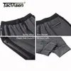 Tacvasen Summer Mens Cotton Shorts Running Workout Joggers Sweatpants 3/4 Pants Mesh Fiske Camping Gym under knä 220401
