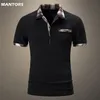 Man Polo Shirt Mens Casual Business Summer Polo Tshirt Men Short Sleeve 35% Cotton High Quantity Polo Mens Clothing 220615