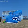 Conception hors tension de 7 mètres leght de la tente de requin gonflable Aim animal soufflé à l'air extérieur pour grand événement décor publicitaire