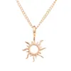 Hangende kettingen legering Leuke elegante zon Love Star bladeren klaver geluk voor vrouwen mode accessoires sieraden cadeau Valentijnsdag