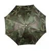 Portable Pluie Parapluie Chapeau Pliable En Plein Air Parasol Étanche Camping Pêche Golf Jardinage Chapeaux Camouflage Cap Plage Tête RRA13278