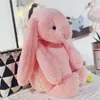 30cm Pâques Bunny Plux Toy Cartoon Simulator Long Ear Soft Rabbit en peluche en peluche Poupée pour enfants