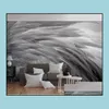 16Dの羽の壁紙現代のリビングルームのテレビの背景の壁紙ソファーベッドルーム壁画のシームレスな壁紙ドロップデリバリー2021ホームDécorGar