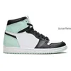 Mens Womens Jumpman 1 1s 디자이너 농구화 높은 OG Dark Mocha 자란 특허 형제단 NRG Igloo Mid Dutch Green Pink Sports Sneakers