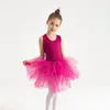 Mädchen Kleid Kinder Pettiskirt Schöne Baby Spitze Ballett Kinder Tüll Tutu Ärmellose Weste Vestidos es 220422