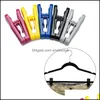 Roupas plásticas Pin Sturdy Pegs Robe Ganchos resistentes Reutilizáveis ​​clips para varal Aprogar Loja Decorativa Pins Arts and Crafts Drop Deli