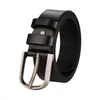 Hela bälten Mens Belt Fashion Belts män läder svarta affärer kvinnor stora guld spänne kvinnor klassisk case ceinture no box7541454