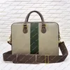 Hombres Moda Casual Designe Lujo Ophidia Bolsa de negocios Maletín Bolsa de computadora TOTE Bolso cruzado Alta calidad TOP 5A 574793 Monedero Bolsa