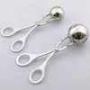 Stainless Steel Stuffed Meatball Clip Kitchen Tools Practical Convenient DIY Fish Meat Rice Ball Maker 3.5cm 4.8cm