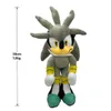 28 cm Sonic Action Figure Soft Toys Hedgehog Model Pluszowa zabawka Sofa Dekoracja sypialni Dekoracja dzieci Prezenty urodzinowe