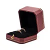 Wachboxen Vine Design Xury Ring Halskette Armband Box Display Engagement Requentieren Schmuck Verpackung Aufbewahrungskoffer Beutelzertifikat292T6122009