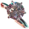Qth9 Classic T Family Six Claw Frauenring Hauptstein 1-5 KELA Nongic Fading Live Selection Diamond Diamant