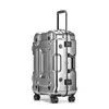 Suitcases High Quality Travel Luggage 20/24/26/28 Size Space Gold PC Rolling Spinner Brand Suitcase