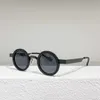 نظارة شمسية للرجال نساء الجولة الصيفية طراز مضاد للأولترو فاينو صفيحة كاملة الإطار مربع عشوائي