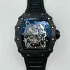 Watches Wristwatch Designer Luxury Mens Mechanical Watch Richa Milles Imported Original Grain Carbon Fiber Automatic Movement Limited