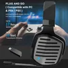 Headphones & Earphones Wireless Gaming Headset 2.4G Wireless/Wired Bass Surround Soft Earmuffs Noise Reduction With Mic For PS5 PS4Headphone
