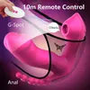 Nxy Vibrators g Spot Clitoris Stimulator Vibrator Wireless Remote Control Nipple Mini Vaginal Sucker Dildo Adult Sey Toys for Women 0126