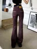 Jeans per donna Harajuku Vintage Streetwear Tessuto Jeans sexy a vita alta Ragazze casual Slim Fit e jeans lavanti Pantaloni donna L220726