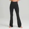 pantaloni di flare donna yoga super elastico leggings in piena palestra allenamento palazzo ha ampiamente ampi gambe killer gambe 3518914