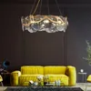 Lampes suspendues Moderne lumière luxe salle à manger lustre designer simple lampe en verre moderne chambre étude lustres